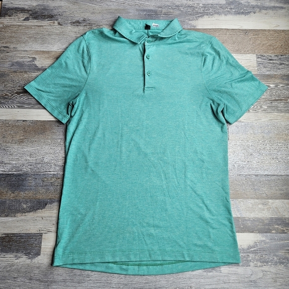 Lululemon Men's Polo Shirt Small Teal color - Picture 1 of 8